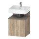 Duravit Waschtischunterschrank Qatego 49x42x64,5cm, 1 T, T r, ba m/Eich marm.-1