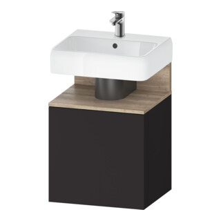 Duravit Waschtischunterschrank Qatego 49x42x64,5cm, 1 T, T r, E Marmo/Gra matt