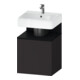 Duravit Waschtischunterschrank Qatego 49x42x64,5cm, 1 T, T r, E schw/grap matt-1