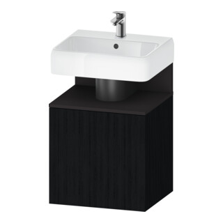Duravit Waschtischunterschrank Qatego 49x42x64,5cm, 1 T, T r, gra m/E sw
