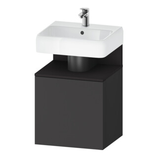 Duravit Waschtischunterschrank Qatego 49x42x64,5cm, 1 T, T r, gra m/Gr ma