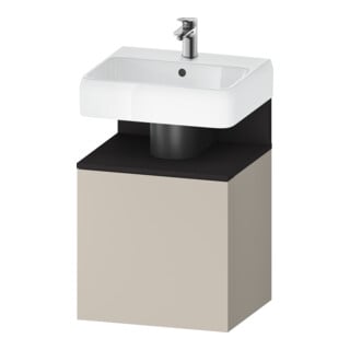Duravit Waschtischunterschrank Qatego 49x42x64,5cm, 1 T, T r, gra m/ta ma