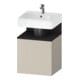 Duravit Waschtischunterschrank Qatego 49x42x64,5cm, 1 T, T r, gra m/ta matt-1