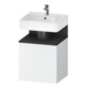 Duravit Waschtischunterschrank Qatego 49x42x64,5cm, 1 T, T r, graph matt/we ma-1