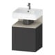 Duravit Waschtischunterschrank Qatego 49x42x64,5cm, 1 T, T r, T m/Gr ma-1