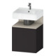 Duravit Waschtischunterschrank Qatego 49x42x64,5cm, 1 T, T r, T m/Gr matt-1