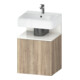 Duravit Waschtischunterschrank Qatego 49x42x64,5cm, 1 T, T r, w g/Ei marm.-1