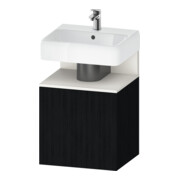 Duravit Waschtischunterschrank Qatego 49x42x64,5cm, 1 T, T r, we matt/Eiche sw