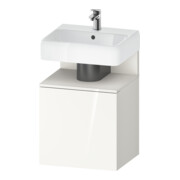 Duravit Waschtischunterschrank Qatego 49x42x64,5cm, 1 T, T r, we matt/weiß hgl-1
