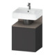 Duravit Waschtischunterschrank Qatego 49x42x64,5cm, 1 T, T. re, bas. m/Grap ma-1
