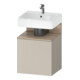 Duravit Waschtischunterschrank Qatego 49x42x64,5cm, 1 T, T re, Ei Marmo/tau ma-1