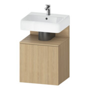 Duravit Waschtischunterschrank Qatego 49x42x64,5cm, 1 T., T. re, Eiche Natur