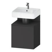 Duravit Waschtischunterschrank Qatego 49x42x64,5cm, 1 T., T. re, Graphit matt