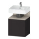 Duravit Waschtischunterschrank Qatego 49x42x64,5cm, 1 T, T re, Tau m/Grap matt-1