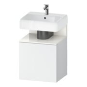 Duravit Waschtischunterschrank Qatego 49x42x64,5cm, 1 T., T. re, we hgl/we ma-1