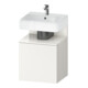 Duravit Waschtischunterschrank Qatego 49x42x64,5cm, 1 T, T. re, we hgl/we matt-1