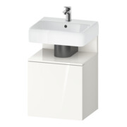 Duravit Waschtischunterschrank Qatego 49x42x64,5cm, 1 T., T. re, we Hochglanz-1