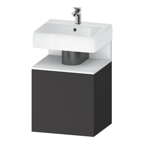 Duravit Waschtischunterschrank Qatego 49x42x64,5cm, 1 T., T. re, we m/Grap ma