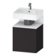 Duravit Waschtischunterschrank Qatego 49x42x64,5cm, 1 T, T. re, we m/Grap matt-1