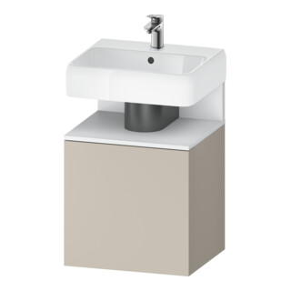 Duravit Waschtischunterschrank Qatego 49x42x64,5cm, 1 T., T. re, we m/tau matt