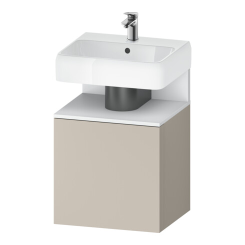 Duravit Waschtischunterschrank Qatego 49x42x64,5cm, 1 T., T. re, we m/tau matt