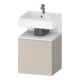 Duravit Waschtischunterschrank Qatego 49x42x64,5cm, 1 T., T. re, we m/tau matt-1