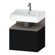 Duravit Waschtischunterschrank Qatego 59x47x59cm, ba m/E s, 1 Kast, m Nischenb