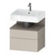 Duravit Waschtischunterschrank Qatego 59x47x59cm, ba m/ta m, 1 Kast, 1 Ausz.-1
