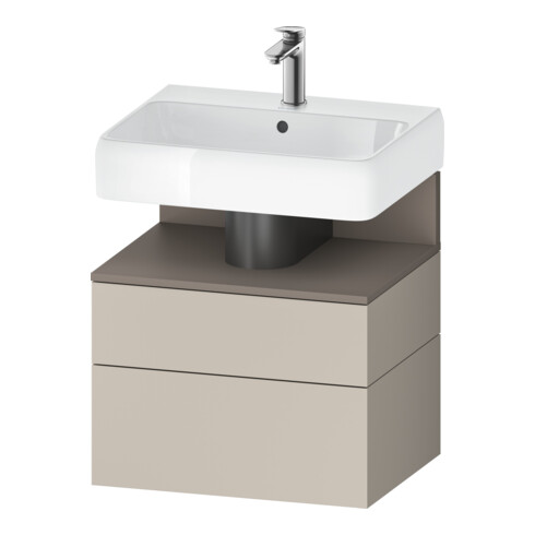 Duravit Waschtischunterschrank Qatego 59x47x59cm, ba m/ta m, 1 Kast, m B