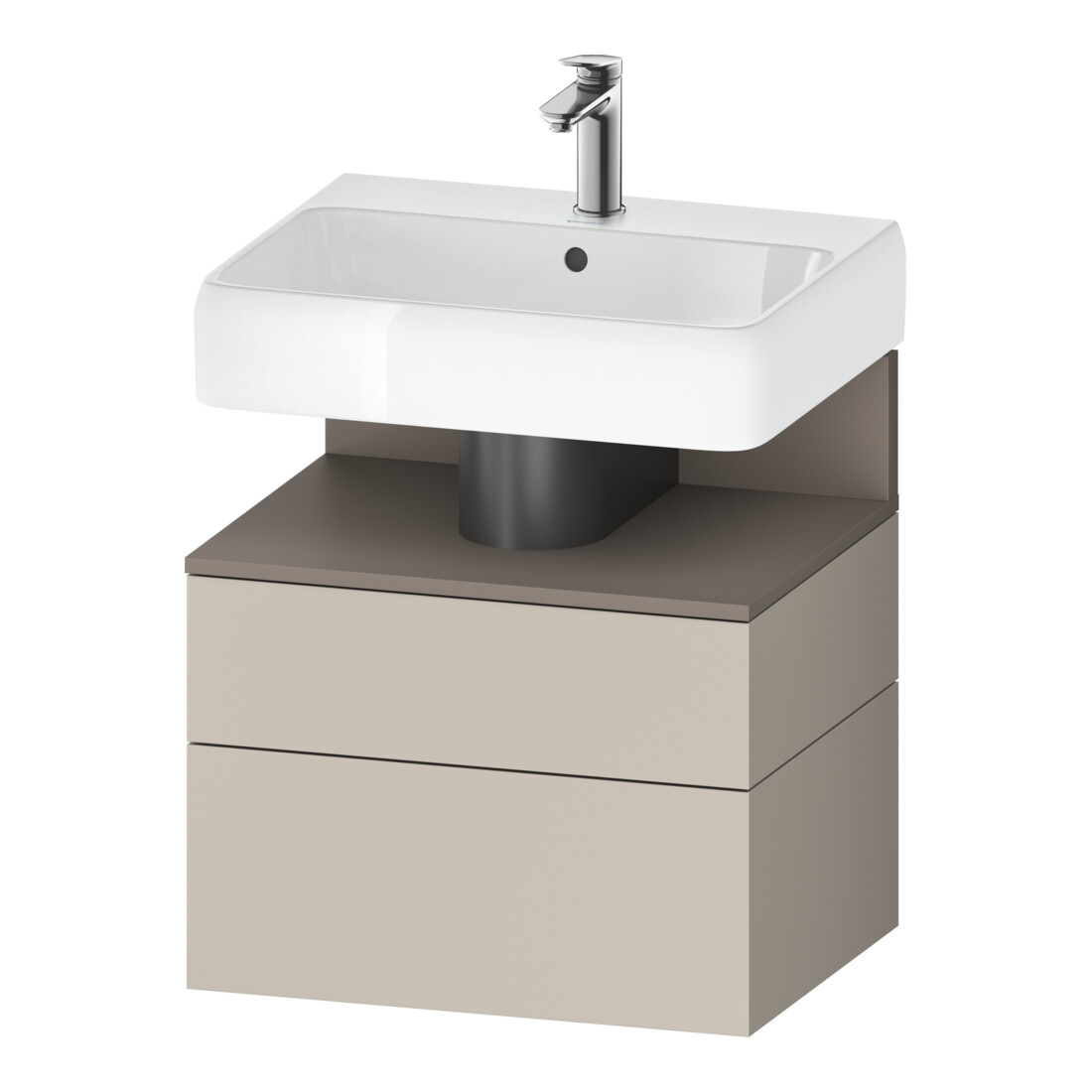 Duravit Waschtischunterschrank Qatego 59x47x59cm, ba m/ta m, 1 Kast, m B