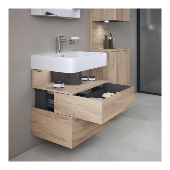 Duravit Waschtischunterschrank Qatego 59x47x59cm, E ma, 1 Kast, m Nischenb