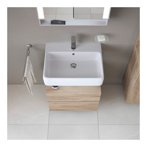Duravit Waschtischunterschrank Qatego 59x47x59cm, E ma, 1 Kast, m Nischenb