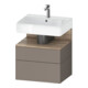 Duravit Waschtischunterschrank Qatego 59x47x59cm, E Ma/Ba m, 1 Kast, 1 Ausz.