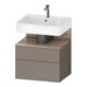 Duravit Waschtischunterschrank Qatego 59x47x59cm, E Ma/Ba m, 1 Kast, m B-1