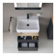 Duravit Waschtischunterschrank Qatego 59x47x59cm, E Ma/Gra m, 1 Kast, m B