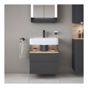 Duravit Waschtischunterschrank Qatego 59x47x59cm, E Ma/Gra m, 1 Kast, m B-4