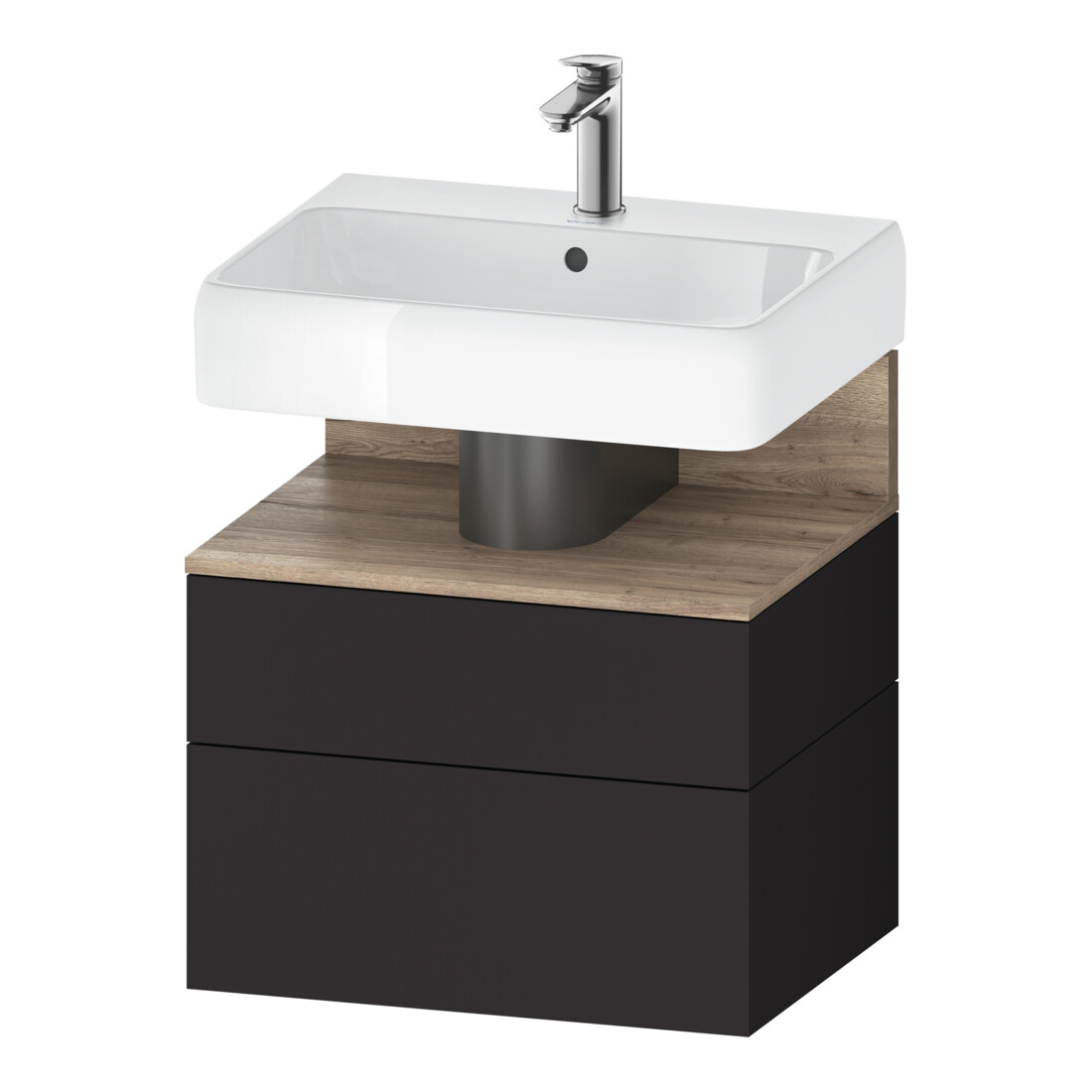 Duravit Waschtischunterschrank Qatego 59x47x59cm, E Ma/Gra m, 1 Kast, m B