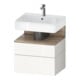 Duravit Waschtischunterschrank Qatego 59x47x59cm, E Ma/w g, 1 Kast, m Nischenb-1
