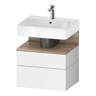 Duravit Waschtischunterschrank Qatego 59x47x59cm, E Ma/w m, 1 Kast, m Nischenb