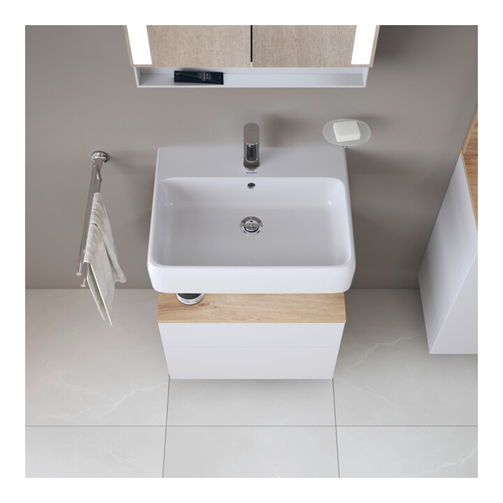 Duravit Waschtischunterschrank Qatego 59x47x59cm, E Ma/w m, 1 Kast, m Nischenb