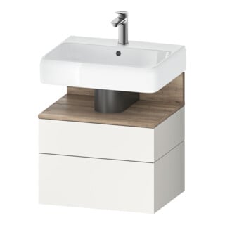 Duravit Waschtischunterschrank Qatego 59x47x59cm, E Ma/w m, 1 Kast, m Nischenb