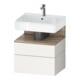 Duravit Waschtischunterschrank Qatego 59x47x59cm, E Ma/w m, 1 Kast, m Nischenb-1