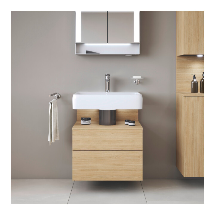 Duravit Waschtischunterschrank Qatego 59x47x59cm, E N, 1 Kast, m Nischenb