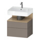 Duravit Waschtischunterschrank Qatego 59x47x59cm, E na/b m, 1 Kast, m Nischenb-1