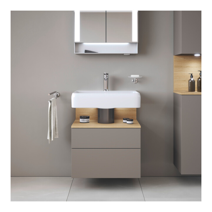 Duravit Waschtischunterschrank Qatego 59x47x59cm, E na/b m, 1 Kast, m Nischenb