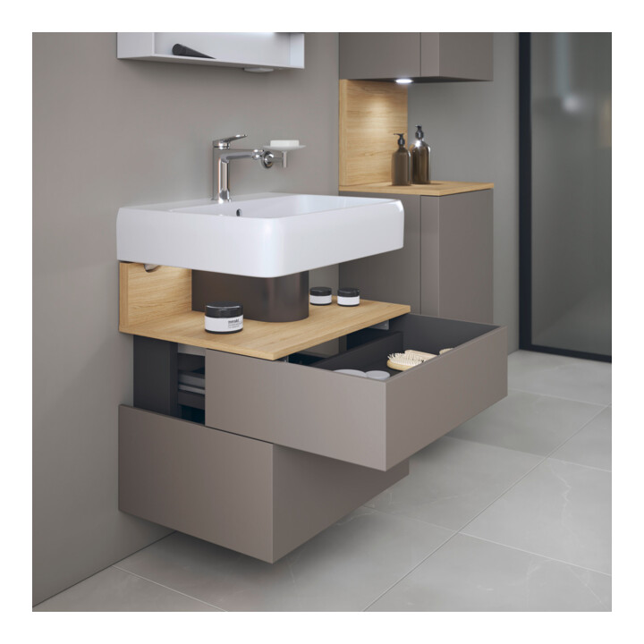 Duravit Waschtischunterschrank Qatego 59x47x59cm, E na/b m, 1 Kast, m Nischenb