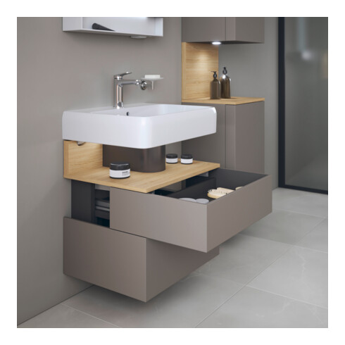Duravit Waschtischunterschrank Qatego 59x47x59cm, E na/b m, 1 Kast, m Nischenb