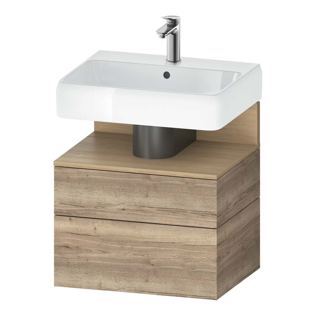 Duravit Waschtischunterschrank Qatego 59x47x59cm, E Na/E ma, 1 Kast, m B