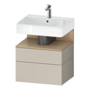 Duravit Waschtischunterschrank Qatego 59x47x59cm, E na/tau m, 1 Kast, m B