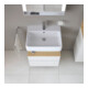 Duravit Waschtischunterschrank Qatego 59x47x59cm, E na/we g, 1 Kast, m B